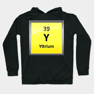 Yttrium Element Symbol - Periodic Table Hoodie